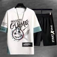 คอนตอนชุดเสื้อ พร้อมกางเกง ยกกระสอบ 500 Set Size M,L,XL  ราคา 220.-/Set