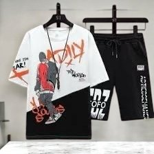 คอนตอนชุดเสื้อ พร้อมกางเกง ยกกระสอบ 500 Set Size M,L,XL  ราคา 220.-/Set